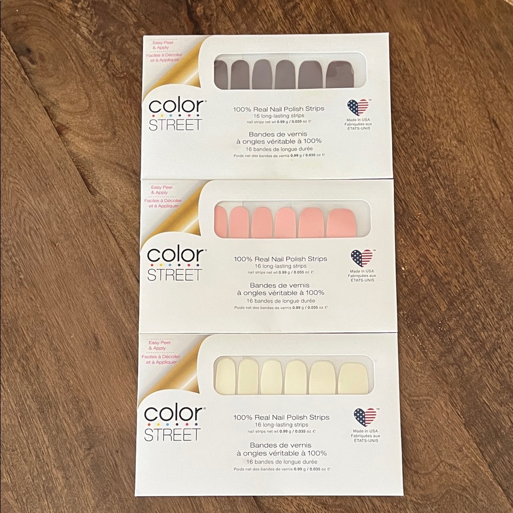 Color Street Nail Polish Strips Lot